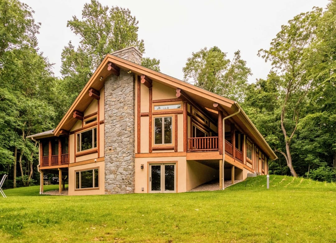 Custom Log Post and Beam Homes Berks,Chester,Montgomery, PA